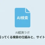 AI検索とはサムネ