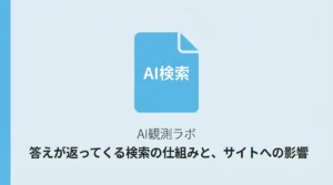 AI検索とはサムネ